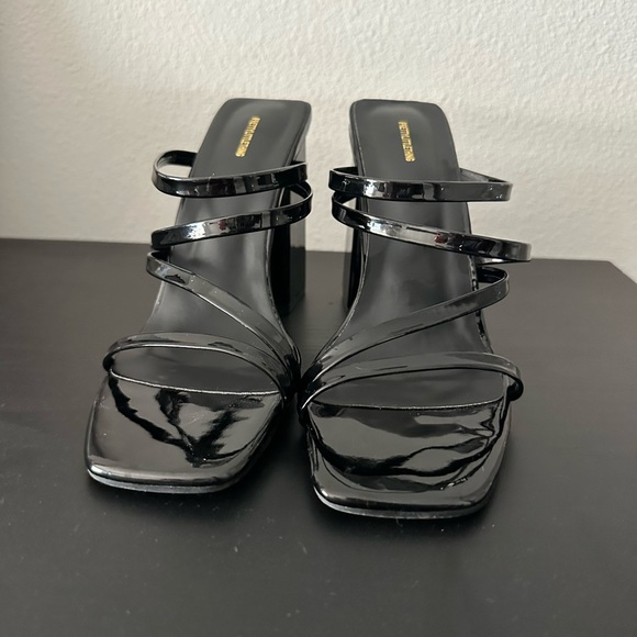 Black Heel Mules - Picture 4 of 4